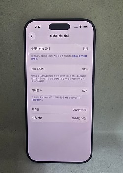 아이폰16프로 256기가 공기기